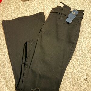 Black Hollister Ripped Denim Jeans